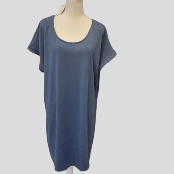 Green Envelope | Dresses | New Green Envelope Los Angeles Womens Long Shirt  Dress Short Sleeve X | Poshmark